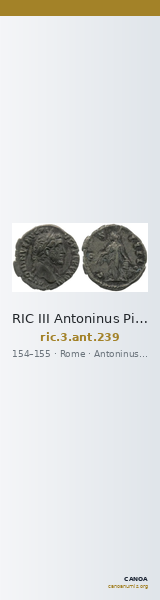 RIC III Antoninus Pius 239 — CANOA