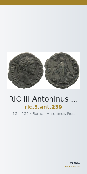 RIC III Antoninus Pius 239 — CANOA