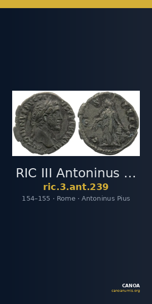 RIC III Antoninus Pius 239 — CANOA