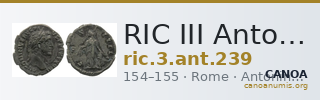 RIC III Antoninus Pius 239 — CANOA