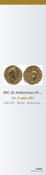 RIC III Antoninus Pius 241 — CANOA