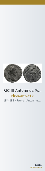 RIC III Antoninus Pius 242 — CANOA