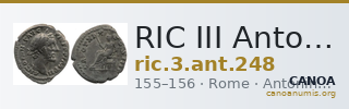 RIC III Antoninus Pius 248 — CANOA