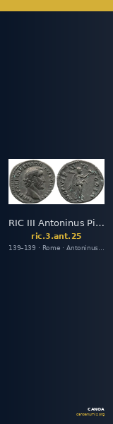 RIC III Antoninus Pius 25 — CANOA