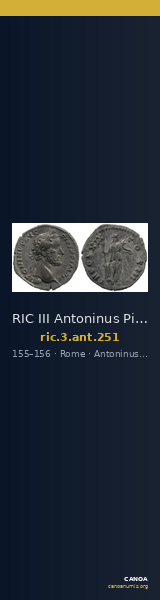 RIC III Antoninus Pius 251 — CANOA