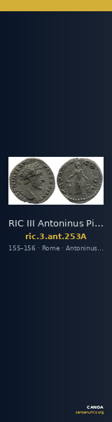 RIC III Antoninus Pius 253A — CANOA