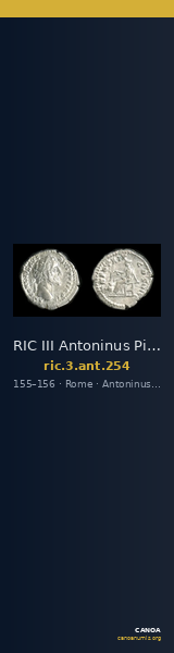 RIC III Antoninus Pius 254 — CANOA