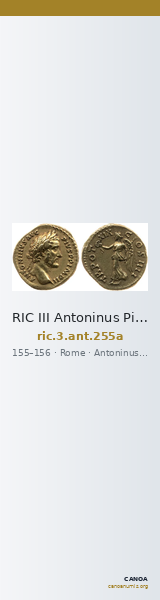 RIC III Antoninus Pius 255a — CANOA