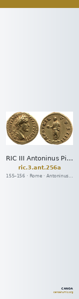 RIC III Antoninus Pius 256a — CANOA