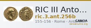 RIC III Antoninus Pius 256b — CANOA