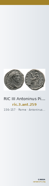 RIC III Antoninus Pius 259 — CANOA