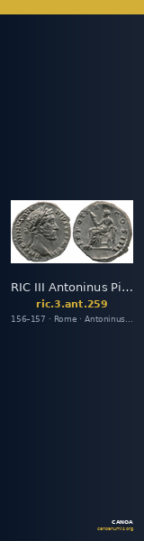 RIC III Antoninus Pius 259 — CANOA
