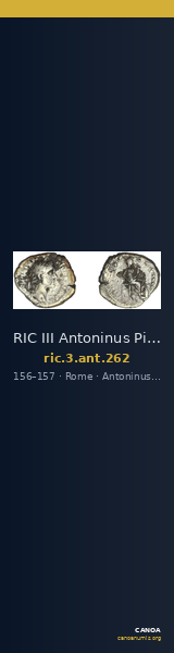 RIC III Antoninus Pius 262 — CANOA