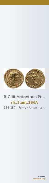 RIC III Antoninus Pius 266A — CANOA