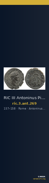 RIC III Antoninus Pius 269 — CANOA