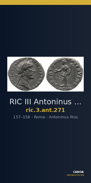 RIC III Antoninus Pius 271 — CANOA