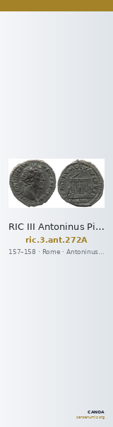 RIC III Antoninus Pius 272A — CANOA