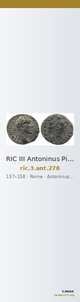 RIC III Antoninus Pius 278 — CANOA