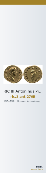 RIC III Antoninus Pius 279B — CANOA