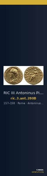 RIC III Antoninus Pius 280B — CANOA