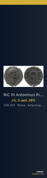 RIC III Antoninus Pius 285 — CANOA