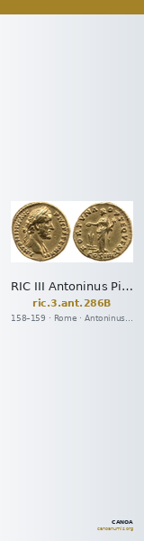 RIC III Antoninus Pius 286B — CANOA