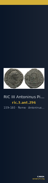 RIC III Antoninus Pius 296 — CANOA