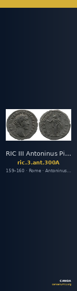 RIC III Antoninus Pius 300A — CANOA