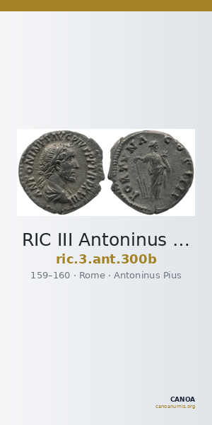 RIC III Antoninus Pius 300b — CANOA