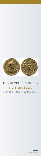 RIC III Antoninus Pius 302A — CANOA