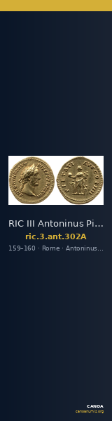 RIC III Antoninus Pius 302A — CANOA