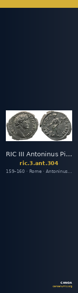 RIC III Antoninus Pius 304 — CANOA