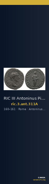 RIC III Antoninus Pius 311A — CANOA