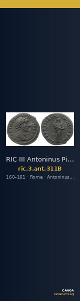 RIC III Antoninus Pius 311B — CANOA