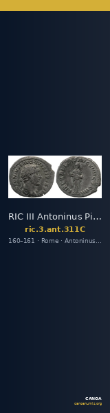 RIC III Antoninus Pius 311C — CANOA