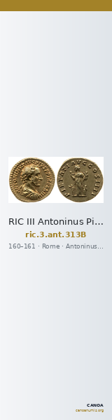 RIC III Antoninus Pius 313B — CANOA