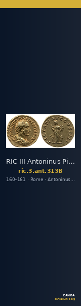 RIC III Antoninus Pius 313B — CANOA
