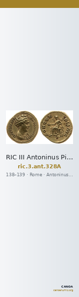 RIC III Antoninus Pius 328A — CANOA