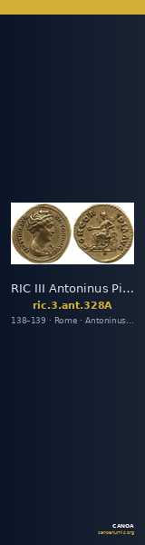 RIC III Antoninus Pius 328A — CANOA