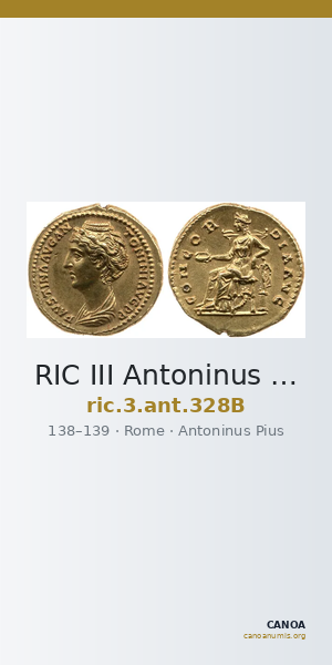 RIC III Antoninus Pius 328B — CANOA