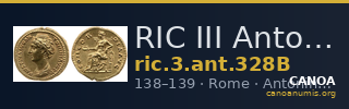 RIC III Antoninus Pius 328B — CANOA