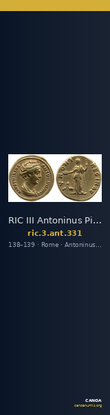 RIC III Antoninus Pius 331 — CANOA