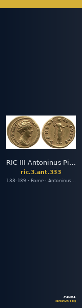 RIC III Antoninus Pius 333 — CANOA