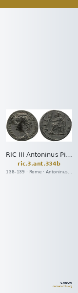 RIC III Antoninus Pius 334b — CANOA