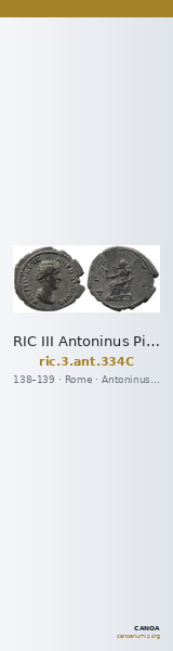 RIC III Antoninus Pius 334C — CANOA