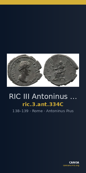 RIC III Antoninus Pius 334C — CANOA
