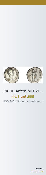 RIC III Antoninus Pius 335 — CANOA