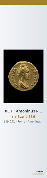 RIC III Antoninus Pius 336 — CANOA