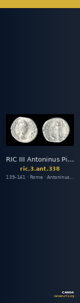 RIC III Antoninus Pius 338 — CANOA