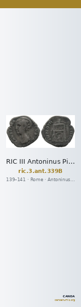 RIC III Antoninus Pius 339B — CANOA